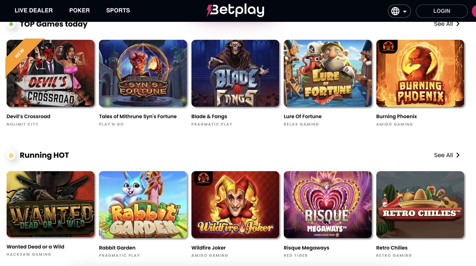 Betplay casino review