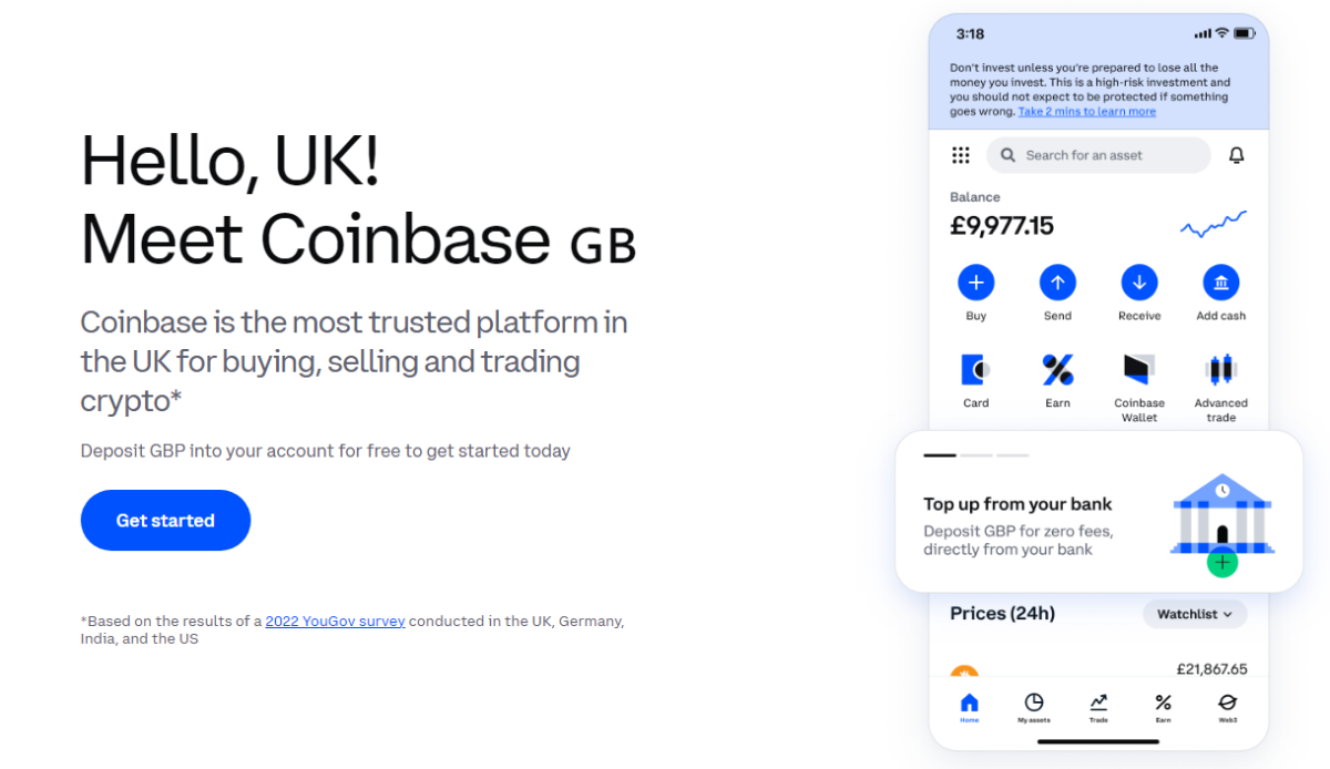 Coinbase homepage e1708360535768