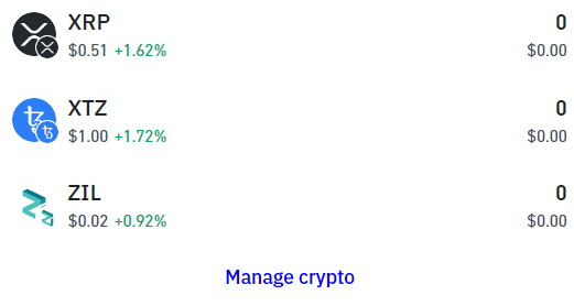 manage tokens on trust wallet