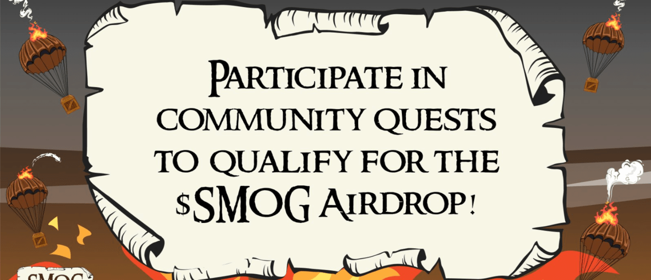 Best Upcoming ICOs | $SMOG airdrop