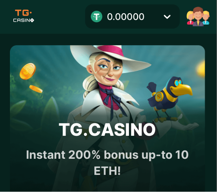 TG Casino Telegram Casino