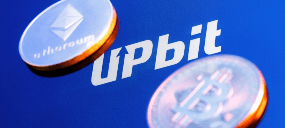 best crypto apps, best cryptocurrency apps | Upbit logo